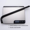 RANDOM 16 Inch Shower Arm with Flange,Stainless Steel 90 Degree