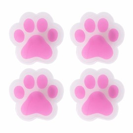 Fisura Original Paw Print Hand Warmer Mini Gel Hand Warmer Reusable and Compact for Travel Great for Cold Days and Outdoor Adventures 4 Units