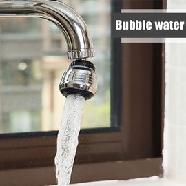 360 Degree Rotate Faucet Nozzle Filter Kitchen Sprayer Head Water Saving Taps Applications