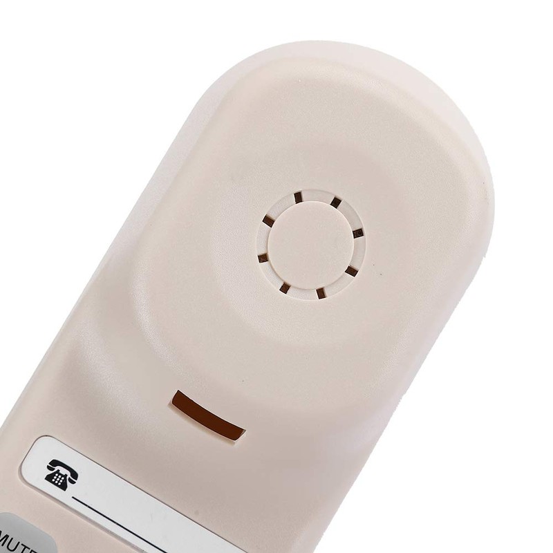 Wall Telephone, TC990 Wired Landline Telephone Beige Table Mount Wall
