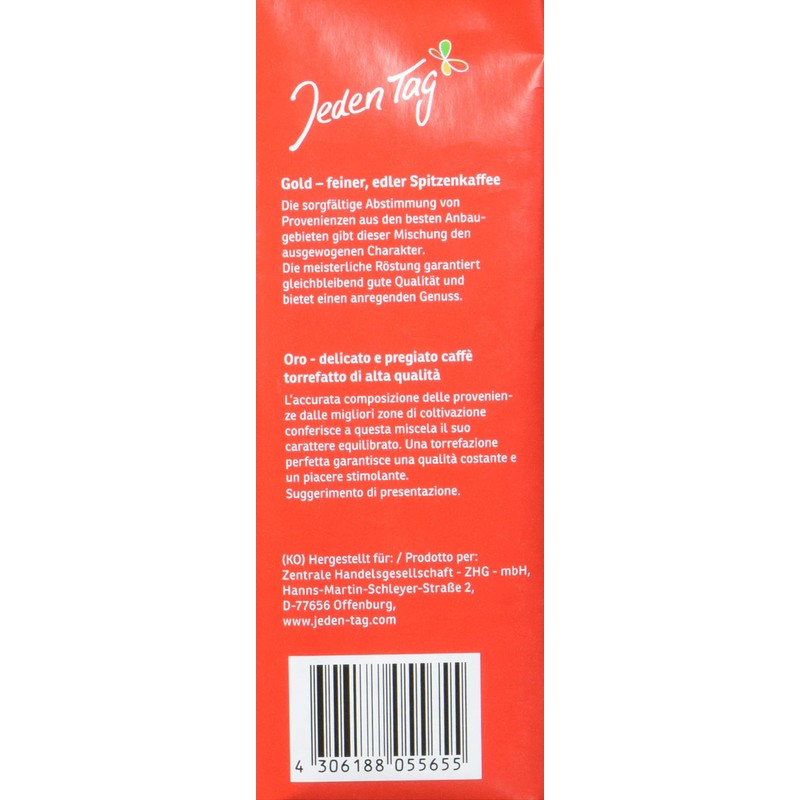 Jeden Tag Coffee Gold, 500 g