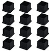Antrader 1 Inch x 1 Inch Square PVC Covers Furniture