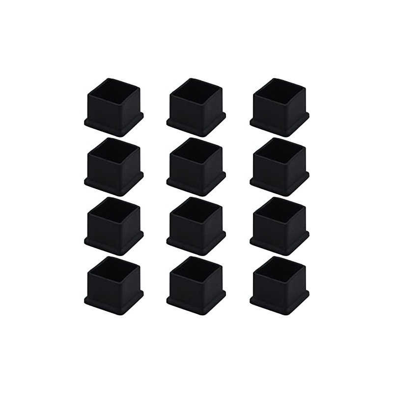 Antrader 1 Inch x 1 Inch Square PVC Covers Furniture