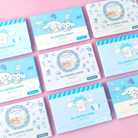 Sanrio Cinnamoroll Green Tea Oil Blotting Paper 3 Pack 2ea