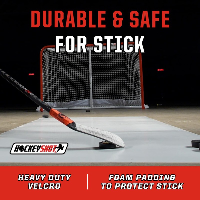 HockeyShot Stickhandling Weight - 6oz Red Hockey Stick Weight for