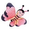 Ms. Butterfly Plush Stuffed Animal and Interactive Toy with Cute,