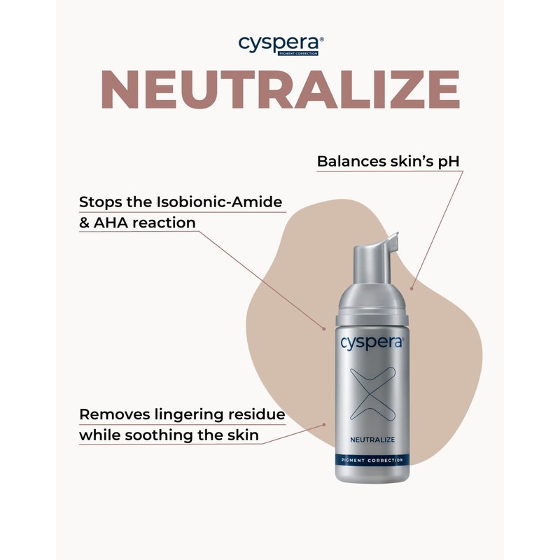 cyspera Neutralize Balancing Foam Cleanser, 1.7 Fl. Oz.