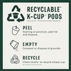 Starbucks K-Cup Coffee Pods, Peppermint Mocha Flavored Coffee for Keurig