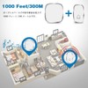 wireless chime entrance doorbell receiver single item