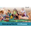 StarK® Ocean Picnic Blanket, 200 x 200 cm, Waterproof, 3-Layer