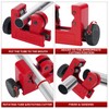 4-1 Tubing Cutter Set, Heavy Duty Pipe Cutter 1/4’’-2’’ OD,