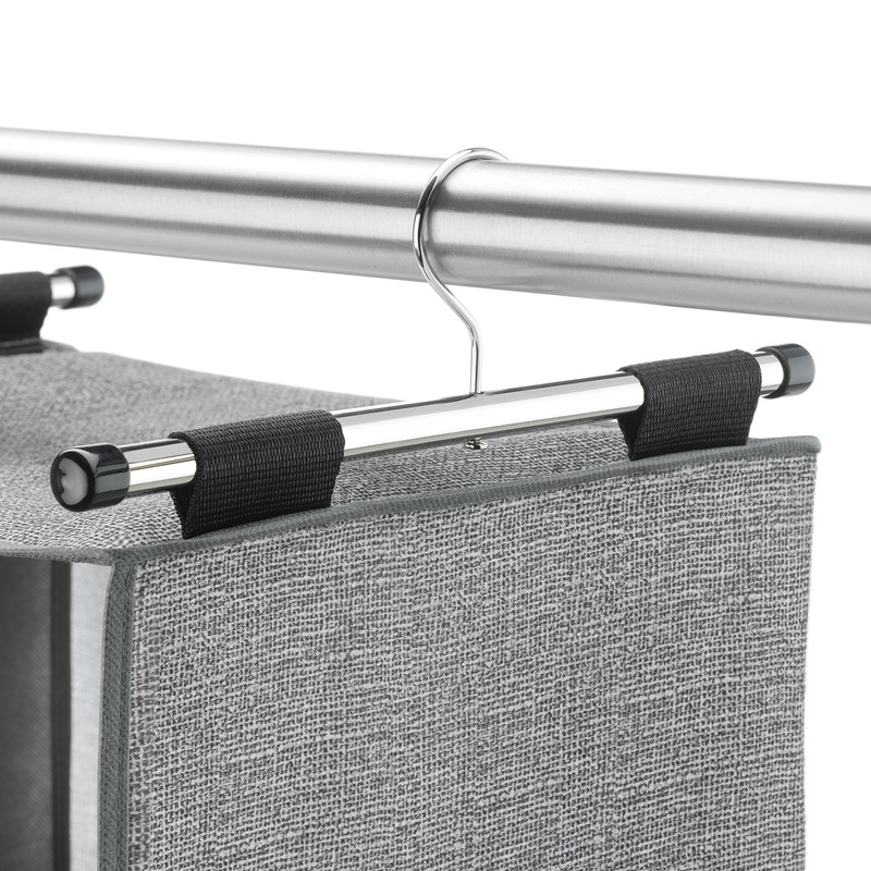 Whitmor 4 Section Fabric Closet Organizer Shelving with Built In