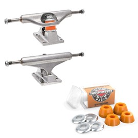Independent Skateboard Trucks and Bushings Kit 129 Stage 11 Std + Conical Medium 90a ORN