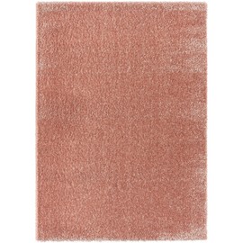 LUXE WEAVERS Fluffy Shag Blush 5x7 Area Rug
