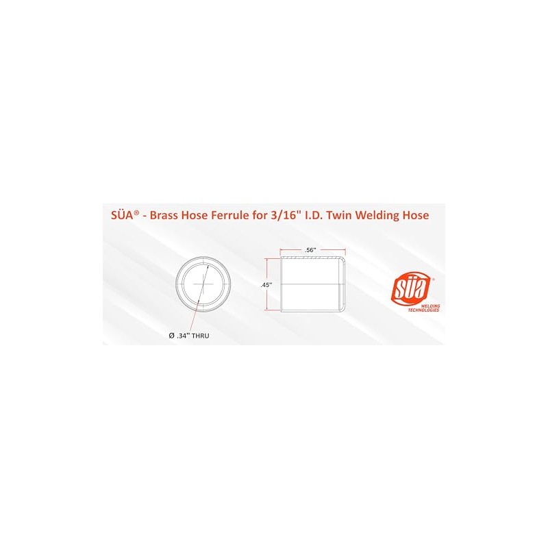 SÜA® - Repair Kit for Twin Oxy/Fuel 3/16" I.D. Welding