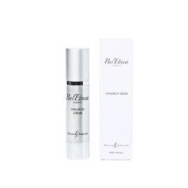 BelEtnea 24h Anti-Ageing Hyaluronic Cream Face with Aquaporine, 50 ml High Dose Day and Night Cream for Face, Neck, Eyes and Décolleté - Eye Cream Against Wrinkles and Dark Circles - Instant Effect