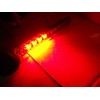 15" Slimline Red Clear Hi Mount Center ID Bar LED
