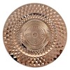 allgala Rose Gold Charger Plates 13-Inch 6-Pack Heavy Quality Plastic