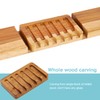 Soap Dish with Slanted Waterfall Design by HTB, Bar Soap
