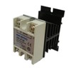 Inkbird Solid State Relay 40DA DC SSR Black Heat Sink