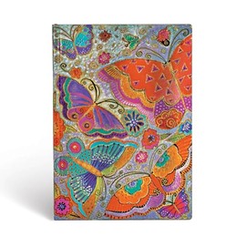 Flutterbyes Midi Unlined Softcover Flexi Journal (240 pages): Unlined Midi (Playful Creations)