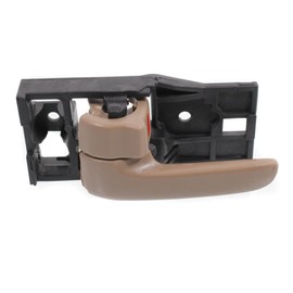 For Toyota Tundra 2000-2006 Interior Door Handle Driver Side | Front | Brown Finish | With Door Lock Button | Regular/Access Cab Model | Replacement For TO1352163 | 692060C010E0