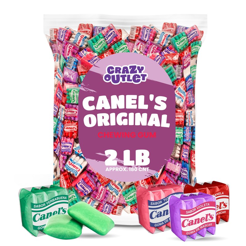 Canel's Original Chewing Gum - 2 Pound Bulk Pack (About