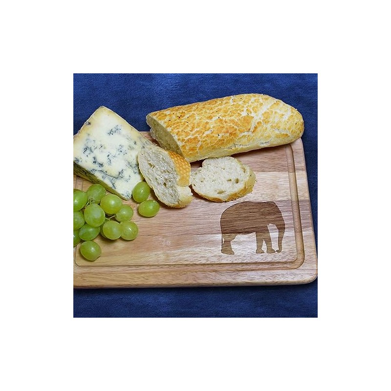 'Elephant' Wooden Chopping/Cutting Board (WB00070684)
