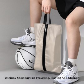 Shoe Bags for Travel, Multifunctional Storage Bag, Waterproof, Dustproof,Organize Shoes, Clothes, Cosmetics, for Both Men and Women,16.5 × 9.8 Inches