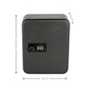 Cathedral Products KC20BKCL 20 Key Cabinet Metal Black