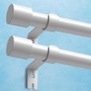 IFELS 2 Pack Heavy Duty Curtain Rods for Windows 66