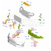 Rexka 10 Sets T30 Engine Splash Shield Guard Undertray Cover