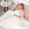 Tuddrom Decorative Extra Soft Fuzzy Faux Fur Throw Blanket 50"