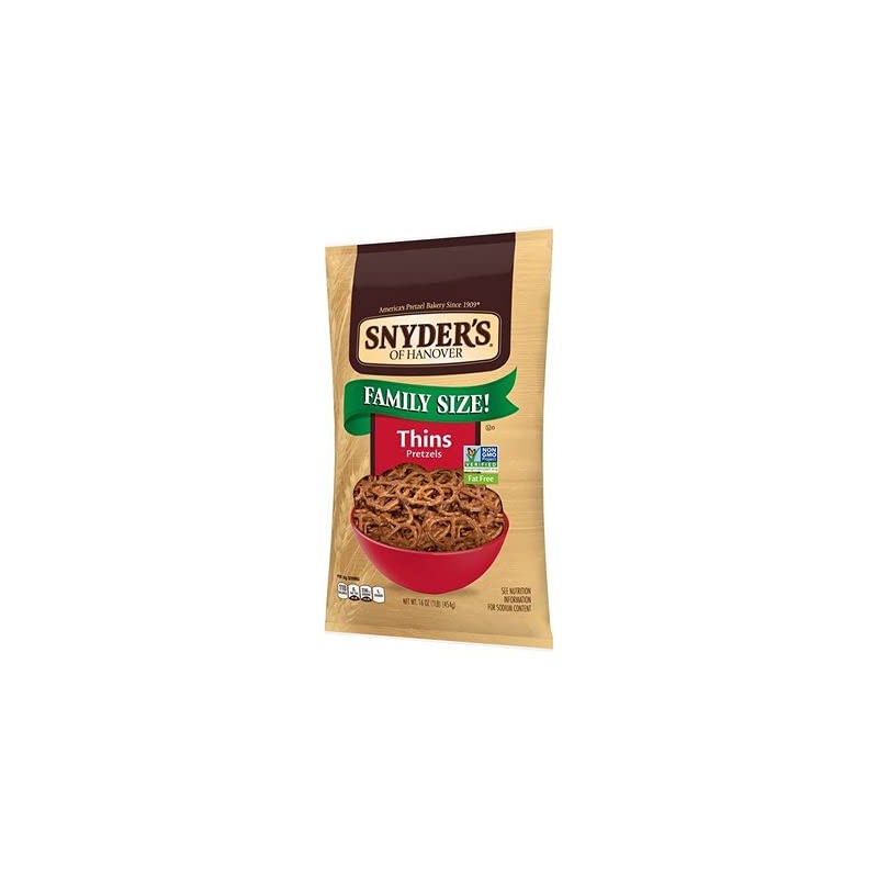Snyder's of Hanover Thin Pretzels 16oz - 3 pack