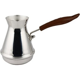 rukauf Dzhesva Stainless Steel (1 mm) 850 ml Topkapi Mocha Pot Cezve 850