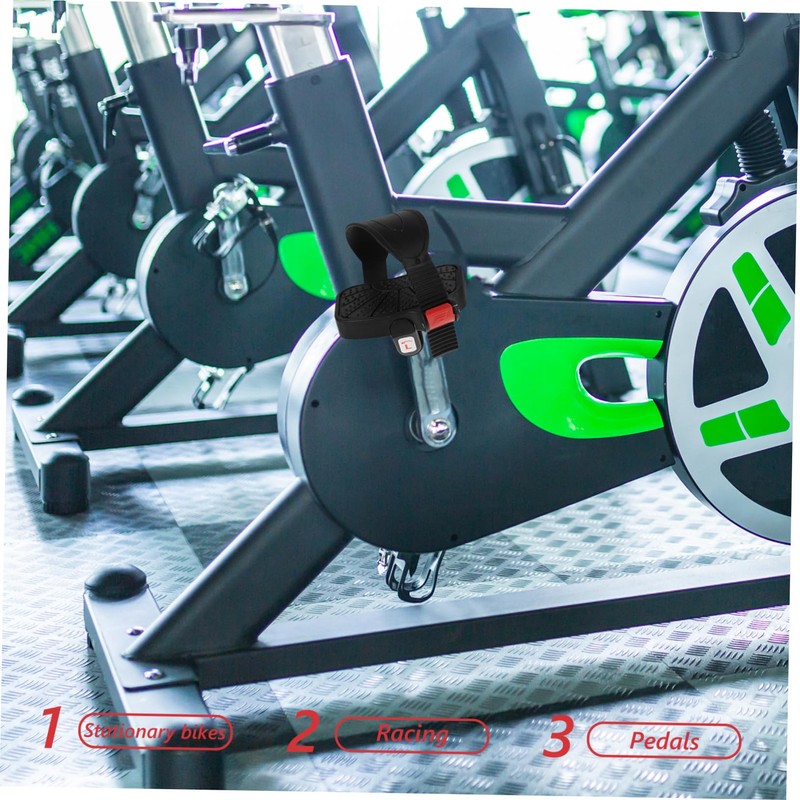 Sosoport Racing Simulation Bike Pedals Plastic PVC for Indoor Cycling