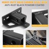Zero Turn Lawn Mower Hitch with 2" Receiver,6mm Thicker Heavy