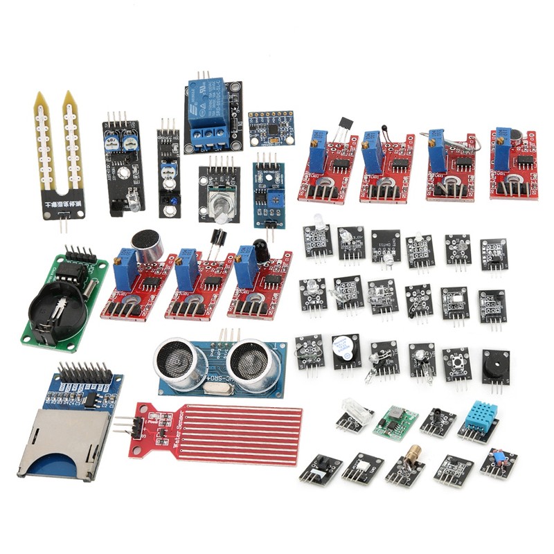 45pcs set Sensor Modules Starter Kit Professional DIY's Updated Development
