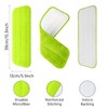 7 Count Reusable Microfiber Mop Pads for Swiffer PowerMop- MEXERRIS
