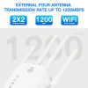 WiFi 5 1200Mbps Dual-Band Repeater - 2.4G/5G US Plug, Wireless