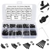 FandWay 410Pcs M2 Button Head Hex Socket Screws,10.9 Grade Alloy