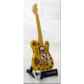 TERRY KATH Miniature Guitar Telecaster CHICAGO w/Guitar Pick