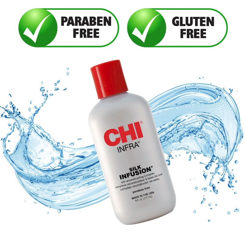 CHI Infra Silk Infusion, Silk Reconstructing Leave-In Hair Treatment for