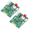 1 Pair Power Amp Module Amplifier Board Audio Stereo Sound