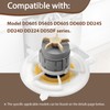 524285P Motor Rotor Assembly Compatible with Fisher and Paykel Dishwasher