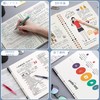 Doyime 16 Pcs Loose Leaf Binder Rings 64 Holes 15mm