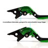 ZHUOWU Adjustable Motorcycle Clutch and Brake Lever CNC Folding Extendable