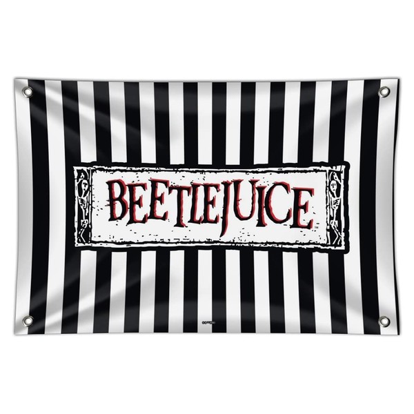 Beetlejuice Animated Series Logo Home Business Office Sign - Vinyl