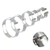 5PCS Stainless Steel Welding Tacking Band Clamp,Clamp-On Exhaust Pipe Tacking