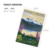 Lantern Press 1000 Piece Jigsaw Puzzle, Mount St. Helens, Washington,